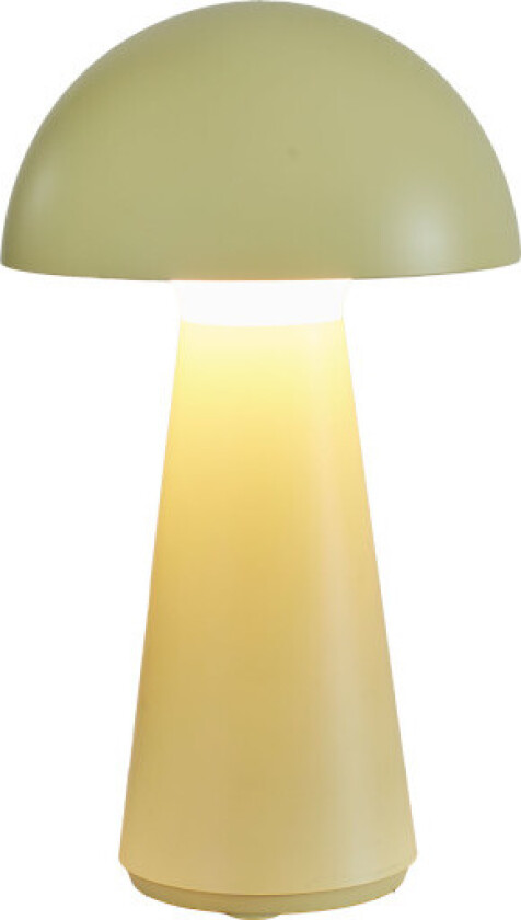 Sam oppladbar H28cm, "blek gul"