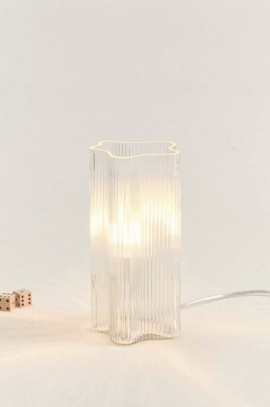 EUROPA bordlampe Klart glass