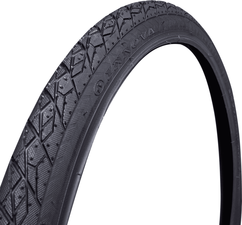 Hybrid Tire 24 x 1,75, sykkeldekk BLACK