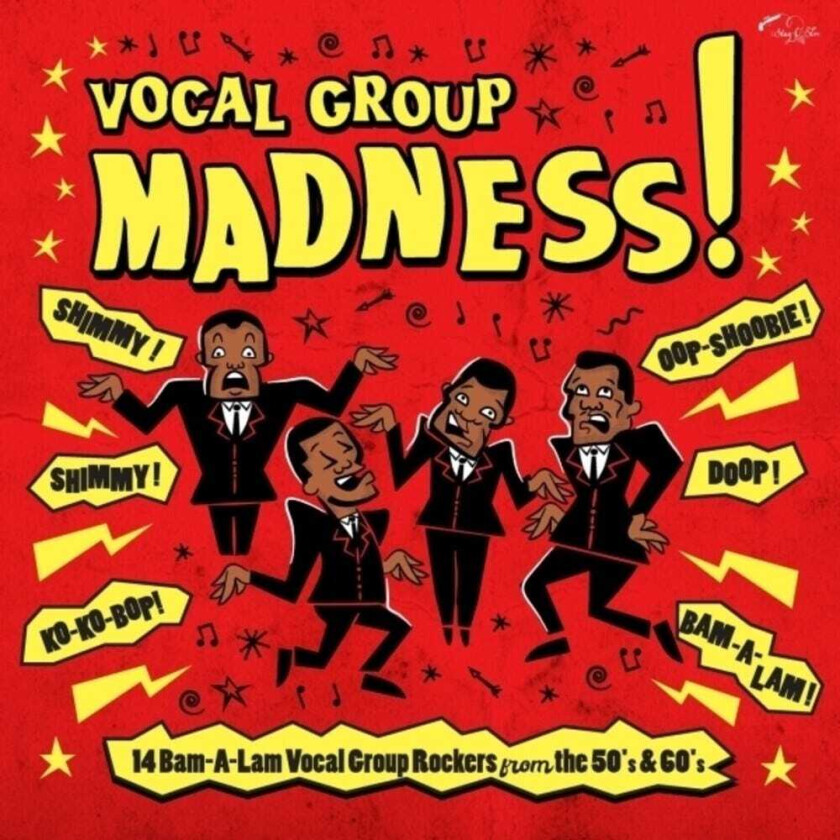 Diverse Artister Vocal Group Madness: 14 Bamalam Vocal / Var LP/Vinyl