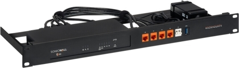 Bilde av Rackmount.It Rm-Sw-T14, Brannmur-Rackmontering, Sort, 1 Stykker, 1,16 Kg