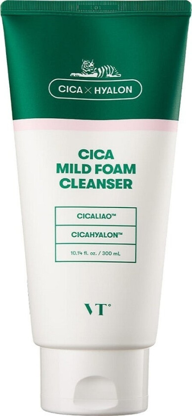 Vt Cosmetics_Cica Mild Foam Cleanser Med Centella Asiatica 300Ml