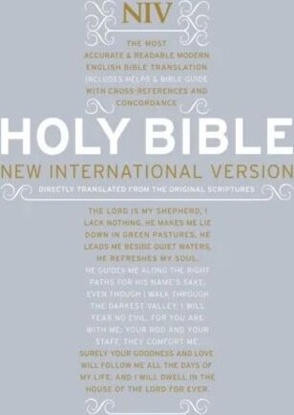 NIV Popular Hardback Bible with Cross-References av New International Version