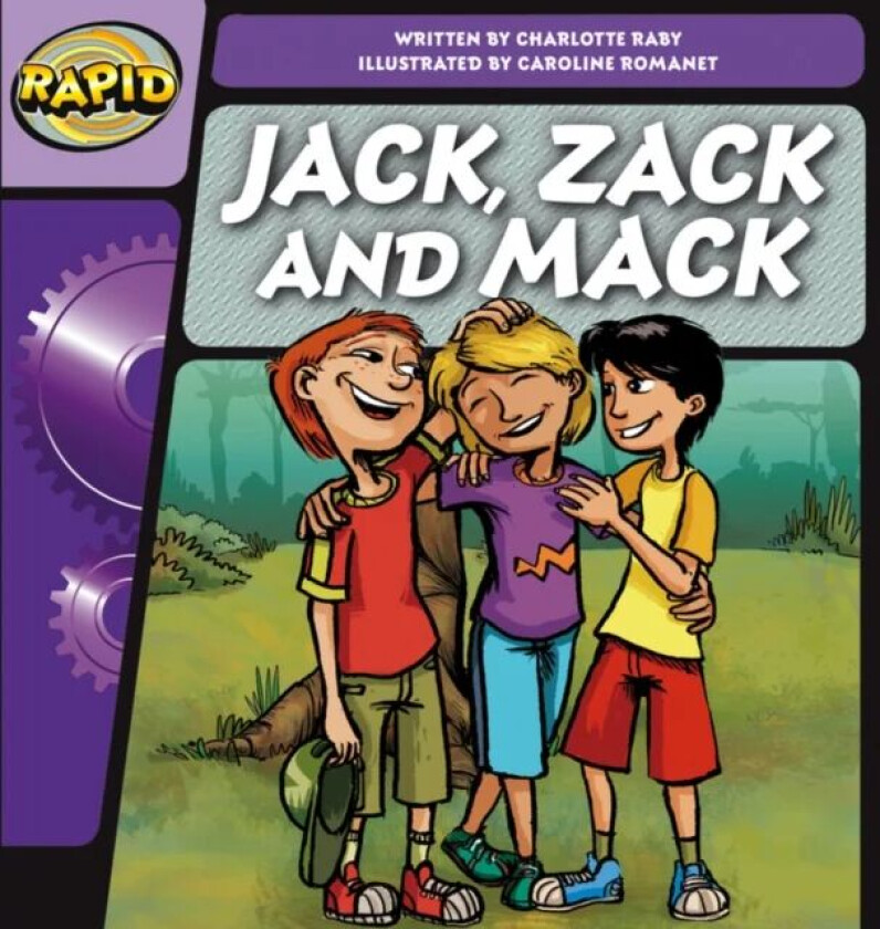 Rapid Phonics Step 2: Jack, Zack and Mack (Fiction) av Charlotte Raby