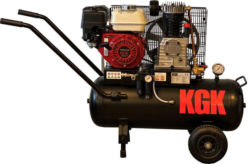 Bilde av KGK bensinkompressor med 5,8 hk Honda GX200-motor