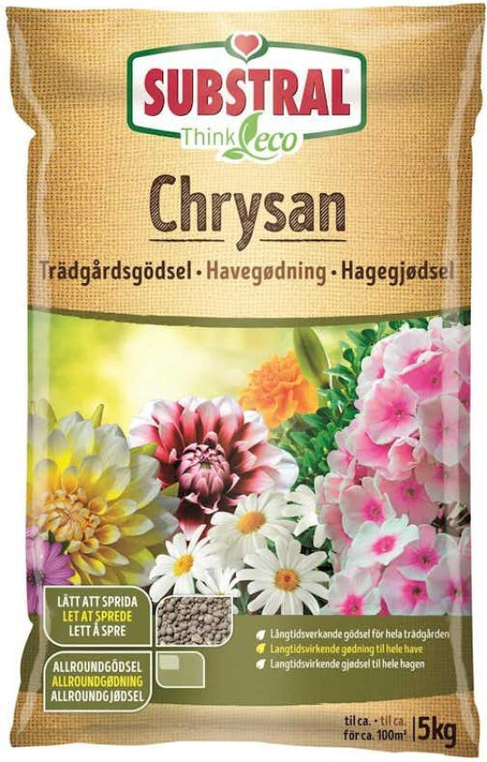Hagegjødsel Substral Chrysan 5 kg