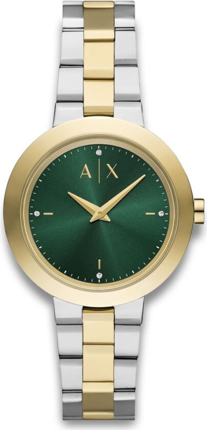 Jackie AX5176 - Kvarts - Sølv - Dameklokker - Rustfritt stål - ledd m/pin - Mineral