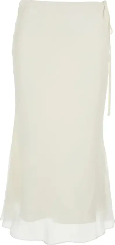 Dame, Skjørt, Hvit, M