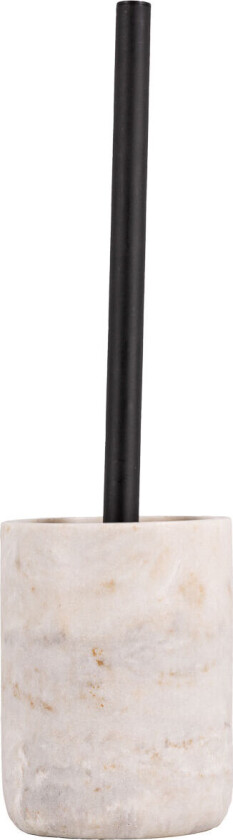 Toalettbørste marmor beige