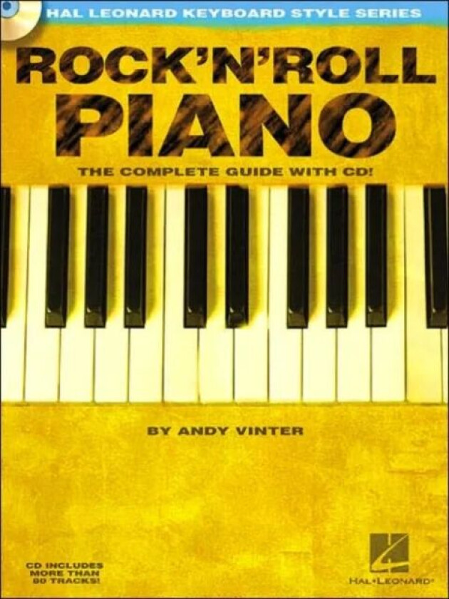 Rock'N'Roll Piano - The Complete Guide with Audio! av Andy Vinter