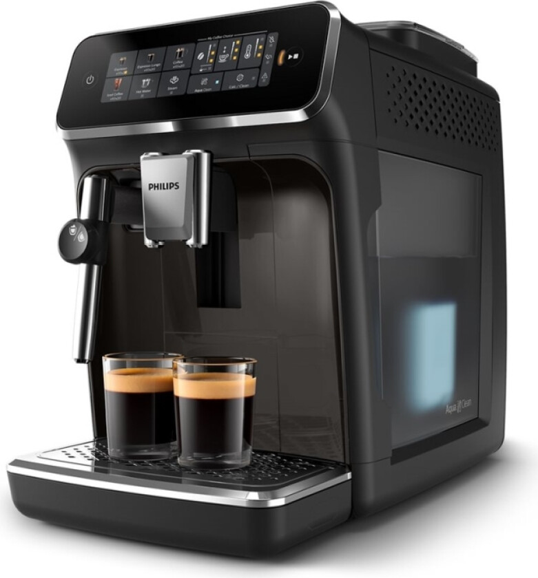 3300 Series Ep3324 - Automatisk Kaffemaskin Med Capuccinatore - 15 Bar - Svart/Pianolakk Kasjmirgrå