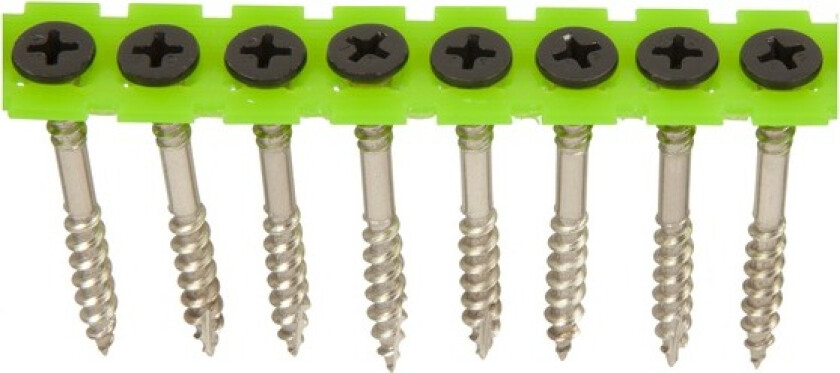 Bilde av Fasadeskrue båndet trompethode phillips ph rustfritt stål ø: 4.4mm l: 45mm ant: 1000stk