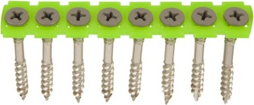 Bilde av Fasadeskrue båndet trompethode phillips ph rustfritt stål ø: 4.4mm l: 45mm ant: 1000stk