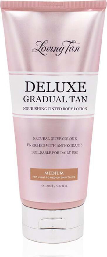 Deluxe Gradual Tan Medium, 150 ml  Selvbruning