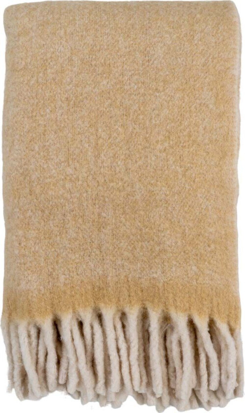 Carmel pledd 130x170cm beige.