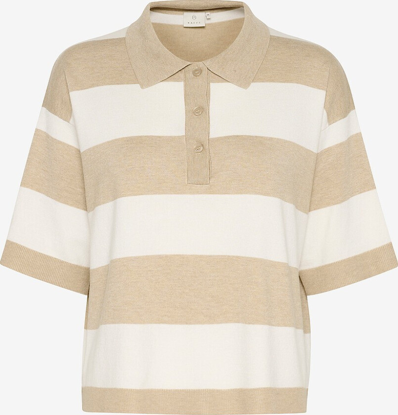 Genser kaLizza Polo Knit - Beige