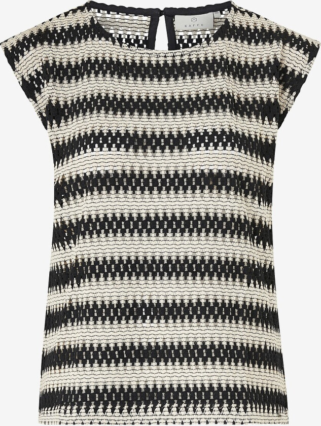 Topp kaMolin Blouse - Svart