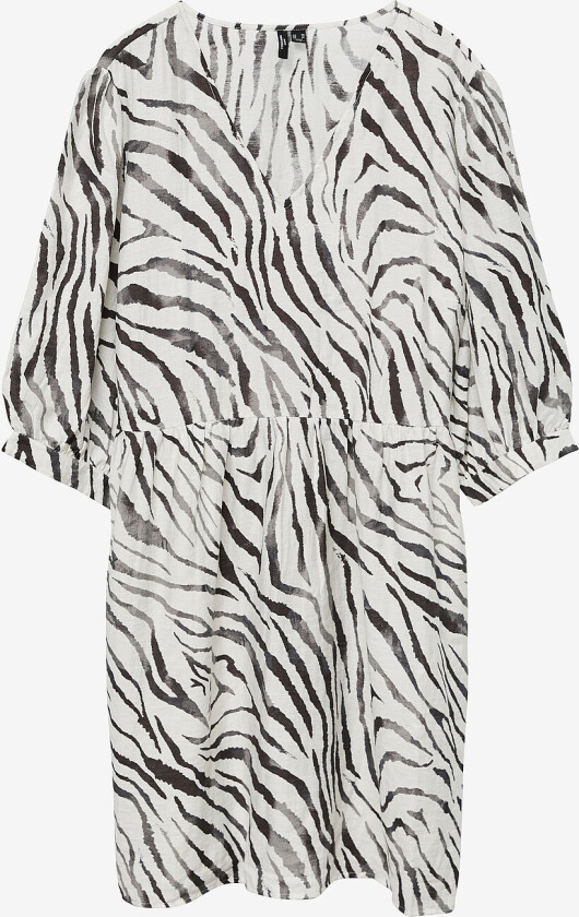 Kjole vmcDora Desy 3/4 v-n Short Dress WV - Hvit
