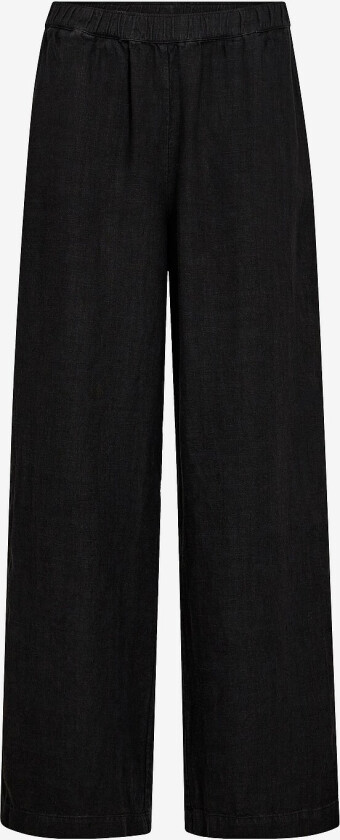 Linbukser mmEmmi Linen Pant - Svart
