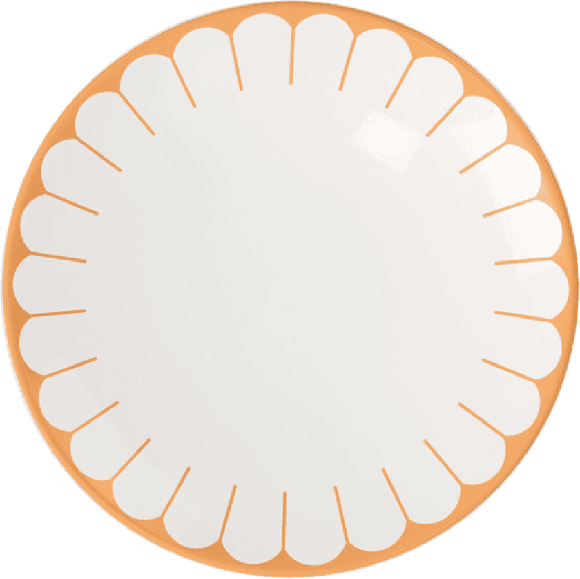 Fleur Soleil Asjett 21 cm