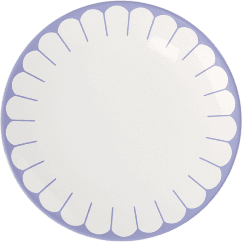 Fleur Bleu Middagstallerken 26,5 cm