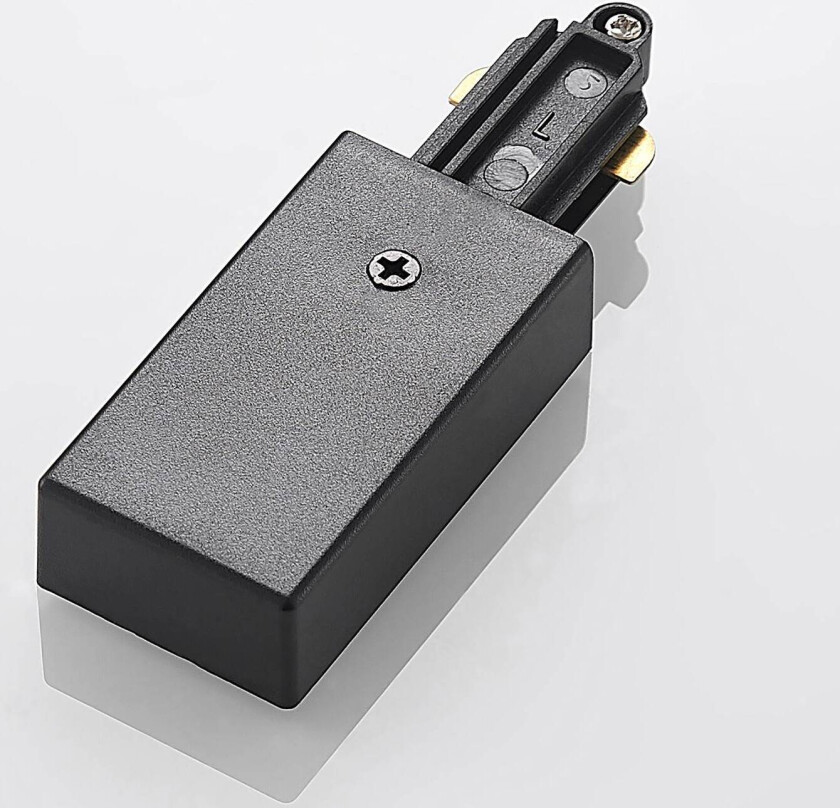 Bilde av Linaro endekontakt 1-faset, svart