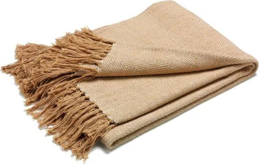 ETOL Design Fishbone pledd beige