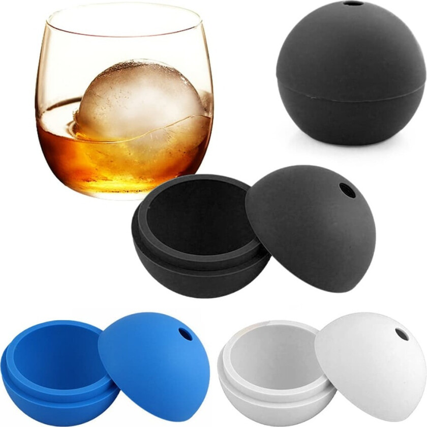 2-Pak - XL Isform Ball / Ballform / Kule - Silikon