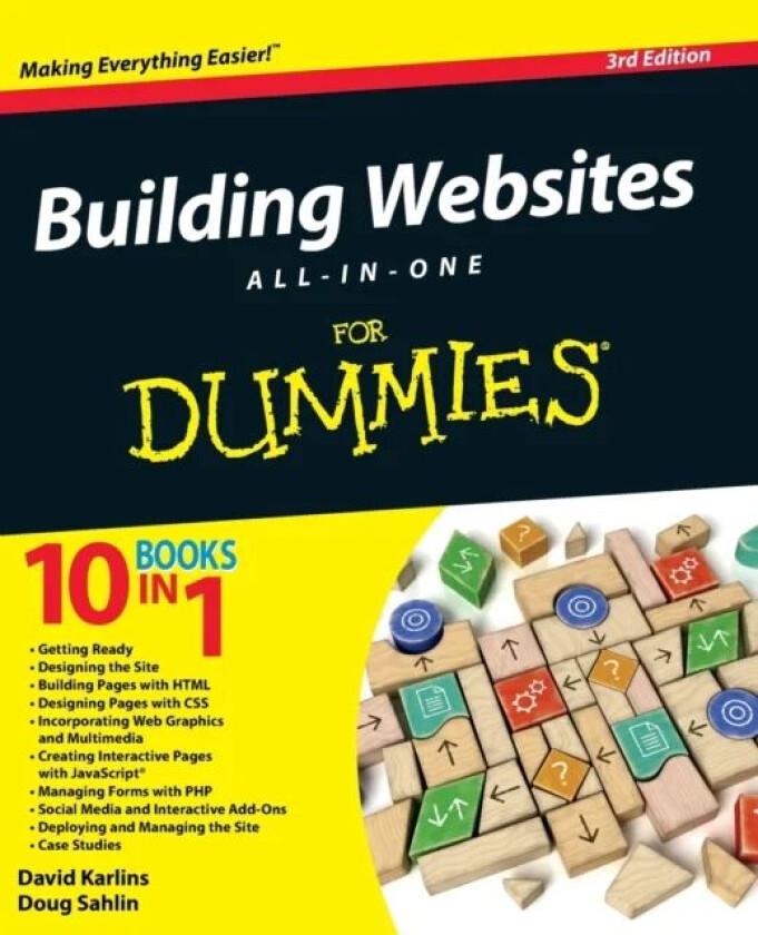 Building Websites All-in-One For Dummies av David Karlins, Doug (Lakeland FL Web and graphic designer) Sahlin