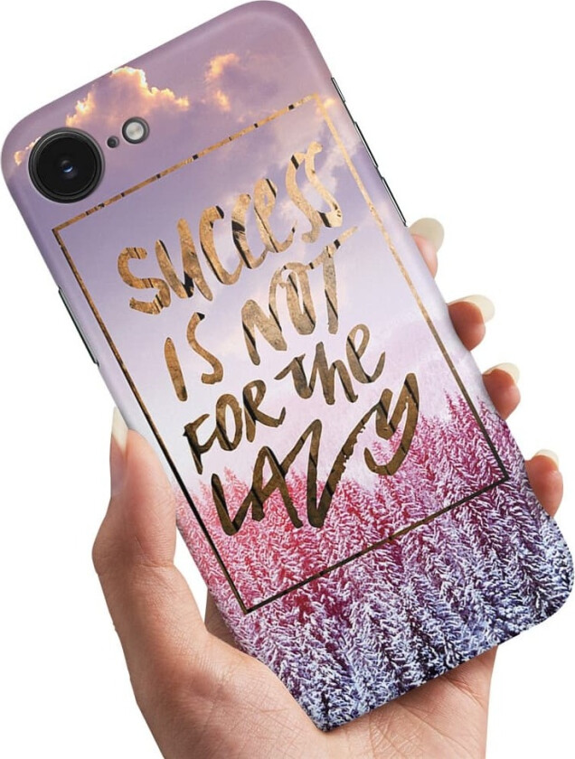 iPhone 16e - Deksel/Mobildeksel Success Not Lazy