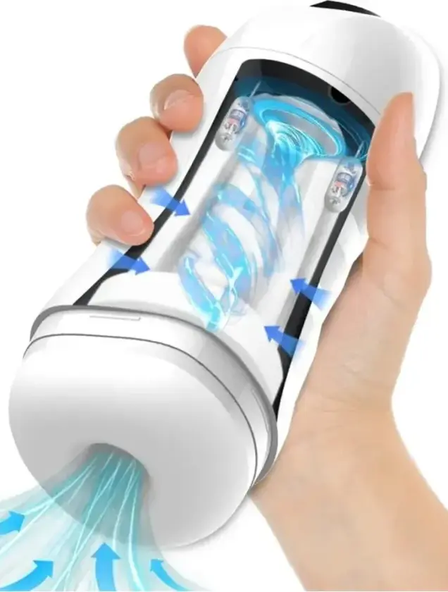 Max Cup Masturbator Vibration & Suction White