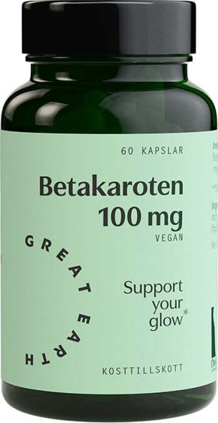 Betakaroten 60 kapsler