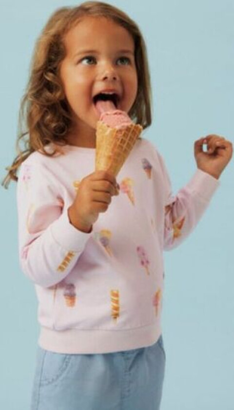 Name It - Genser Sweat Jillian Icecream Ballerina