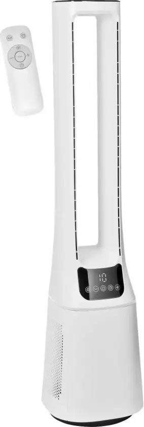 Bladløs tårnvifte 107 cm 33 W