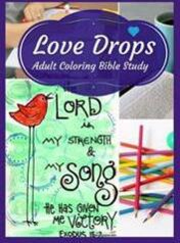 Adult Coloring Bible Study: Love Drops