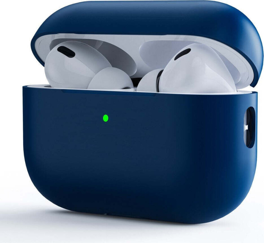 Apple AirPods Pro (2. Gen.) Todelt Silikon Deksel – Mørk Blå