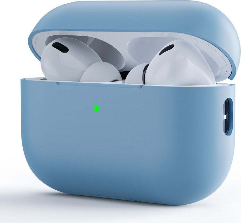 Apple AirPods Pro (2. Gen.) Todelt Silikon Deksel – Lys Blå