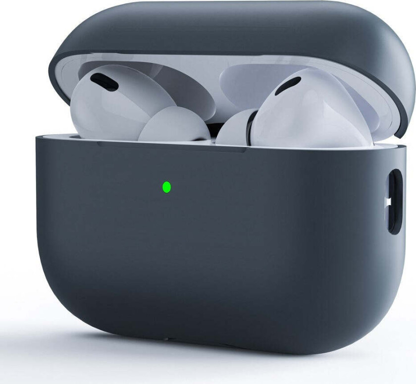 Apple AirPods Pro (2. Gen.) Todelt Silikon Deksel – Mørkegrå