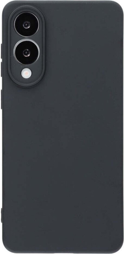 Samsung Galaxy S25 Edge Fôret Fleksibelt Plast Deksel - Svart