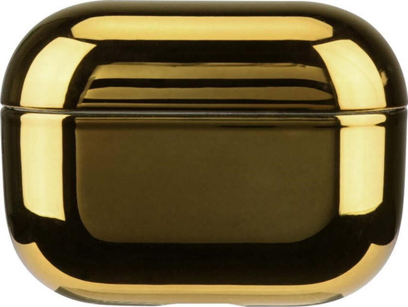 Apple AirPods Pro (2. Gen.) Hardt Plast Deksel med Metallisk Overflate - Gull