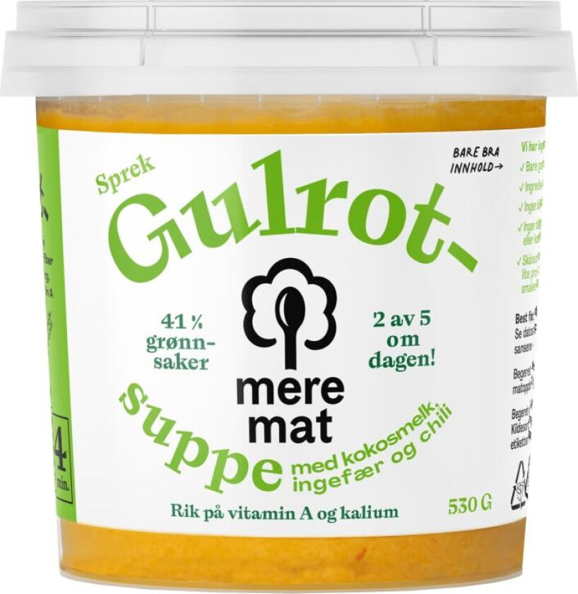 Mere Suppe Gulrotsuppe 530g