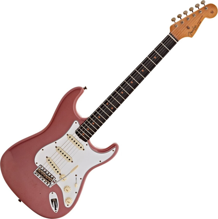 1963 Stratocaster Journeyman Relic Aged Burgundy Mist Metallic #R133757