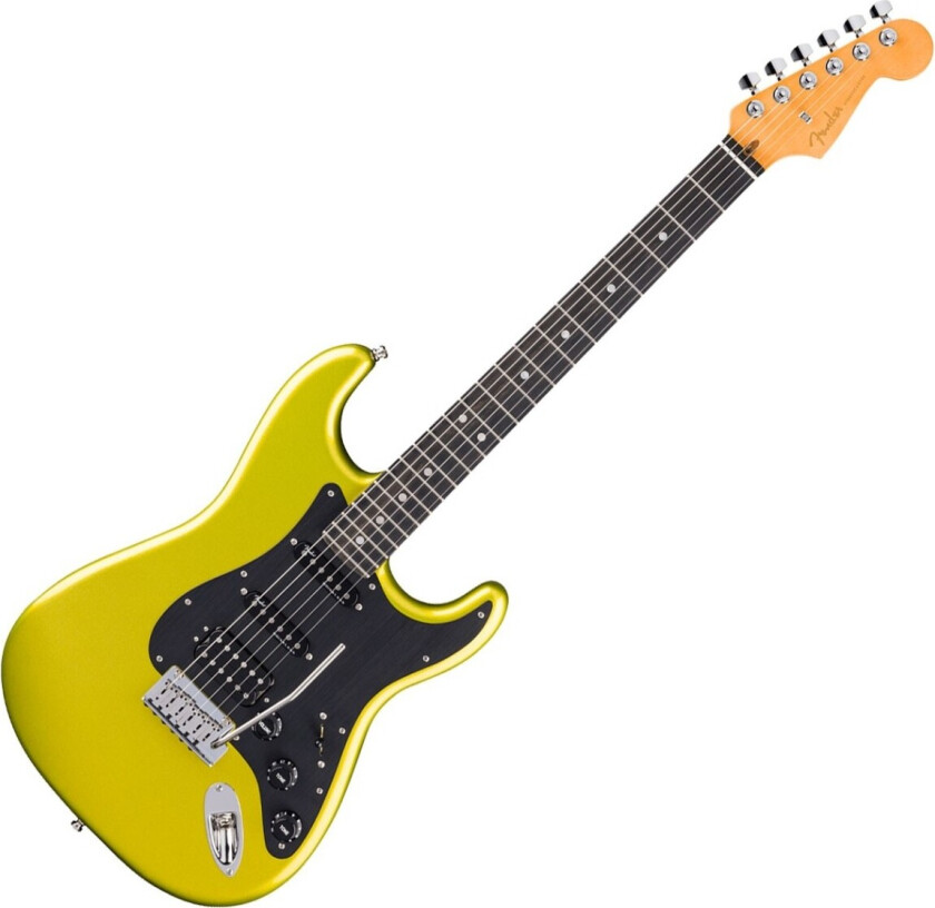 American Ultra II Stratocaster HSS EB Solar Flare