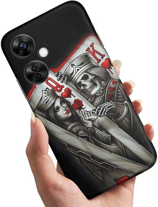 OnePlus Nord CE 3 Lite 5G - Deksel/Mobildeksel King Queen Kortstokk
