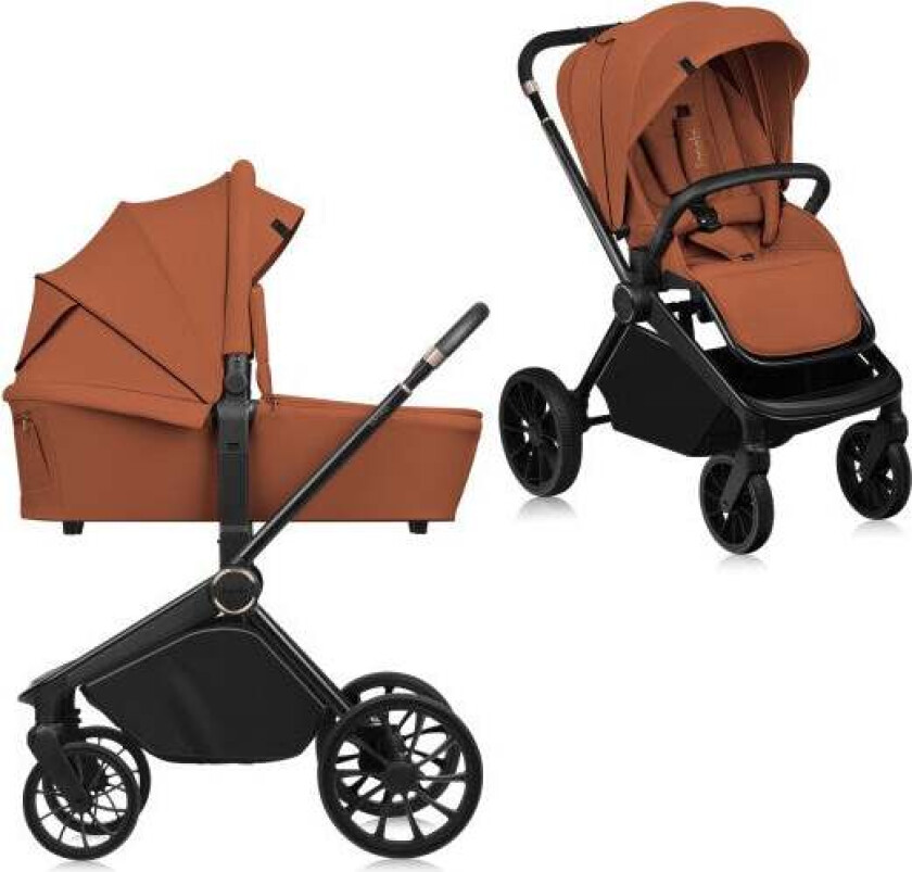 MIKA Plus 2-in-1 Duovogn, Brown Rust -  Duovogner & Kombivogner - Polyester,PU