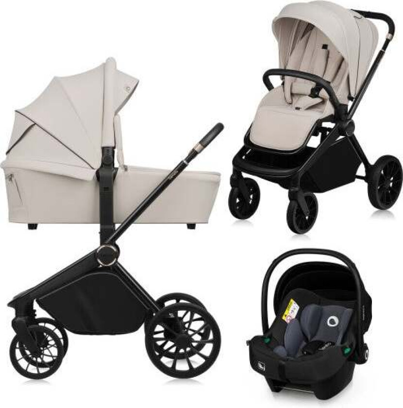 MIKA Plus 3-in-1 Duovogn, Beige Sand -  Duovogner & Kombivogner - Polyester,PU