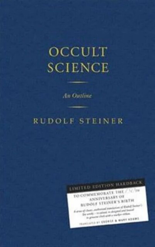 Occult Science av Rudolf Steiner