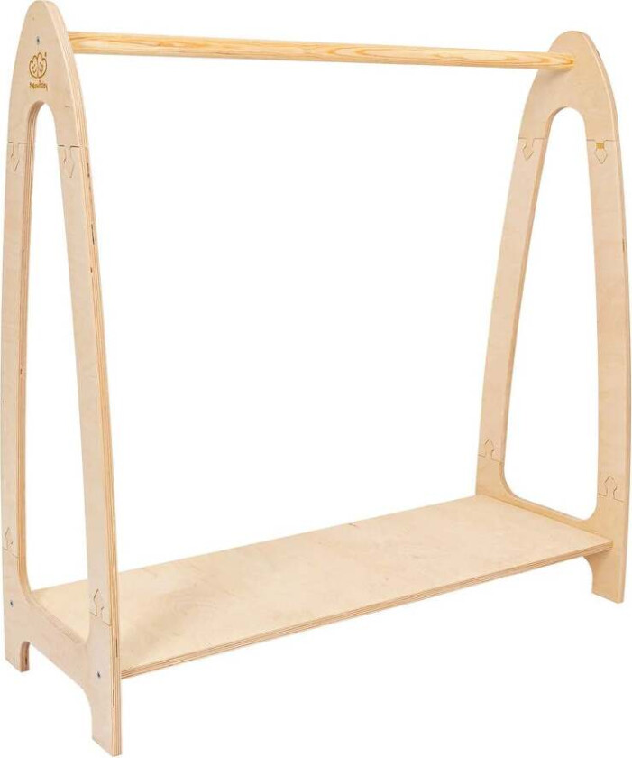 Meowbaby Soft Knaggrekke L, Nature - Klesskap & Stumtjenere - Plywood