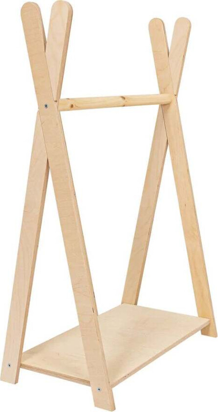 Meowbaby Tipi Knaggrekke S, Nature - Klesskap & Stumtjenere - Plywood