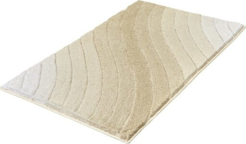 badematte mør sandbeige 60x60 cm